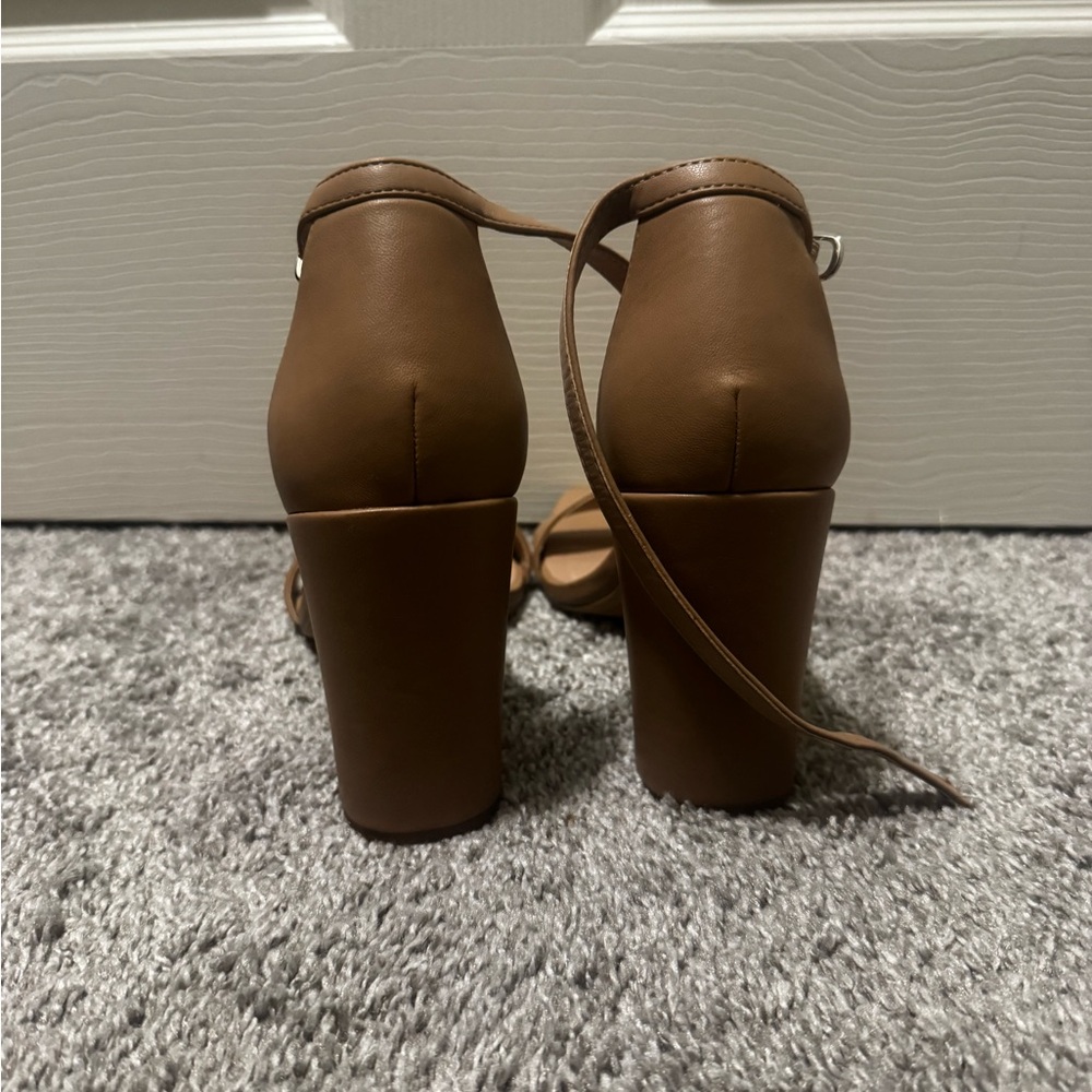 A New Day Women's Brown Heeled Sandals - Picture 4 of 4